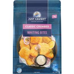 Just Caught Classic Crumbed Whiting Bites 1kg
