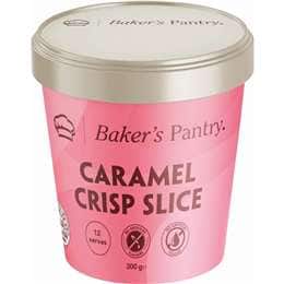 Baker's Pantry Caramel Crips Slices 300g 12 pack
