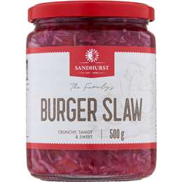 Sandhurst Burger Slaw 500g
