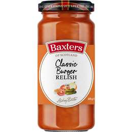 Baxters Classic Burger Relish 225g