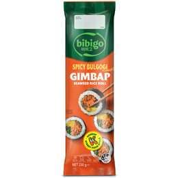 Bibigo Gimbap Rice Roll Spicy Bulgogi 230g