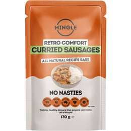 Mingle Recipe Base Curried Sausages 170g