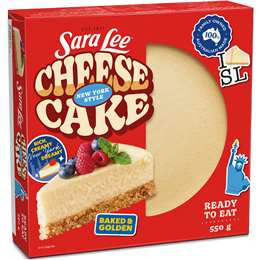 Sara Lee New York Style Cheesecake 550g