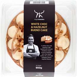 Miguel Maestre White Chocolate & Hazelnut Cake 900g