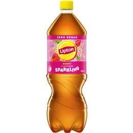 Lipton Sparkling Iced Tea Berry Soft Drink Bottle 1.25L