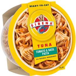 Sirena Tuna Tomato & Basil Pasta Bowl 170g
