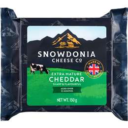 Snowdonia Cheese Co Extra Mature Cheddar 150g
