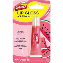 Carmex Lip Gloss With Shimmer Watermelon 10g