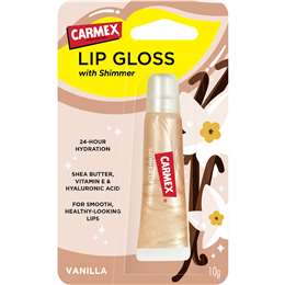 Carmex Lip Gloss With Shimmer Vanilla 10g