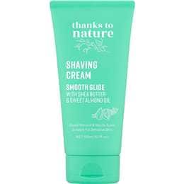 Thanks To Nature Shaving Cream Shea Butter & Sweet Almond 150mL