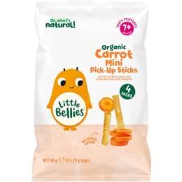 Little Bellies Mini Pick Up Sticks Carrot 7m+ 4 pack