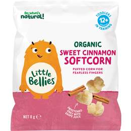 Little Bellies Softcorn Sweet Cinnamon 12m+ 30g