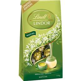 Lindt Lindor Matcha Pouch 110g
