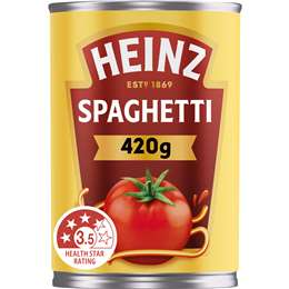 Heinz Spaghetti In Tomato Sauce 420g