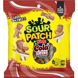 Sour Patch Kids Cola Layers Lollies 80g