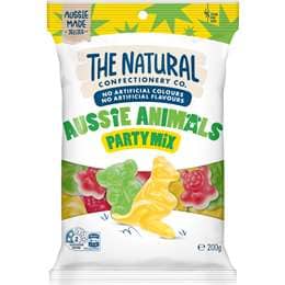 The Natural Confectionery Co. Aussie Animals Lollies Party Mix 200g