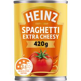 Heinz Spaghetti Extra Cheesy 420g