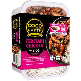 Coco Earth Chicken Teriyaki With Rice 250g