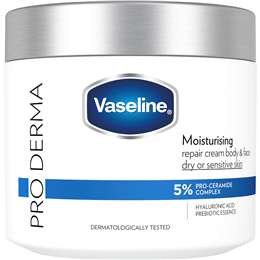 Vaseline Pro Derma Moisturising Cream 360g