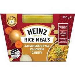 Heinz Rice Meals Japanese Style Chicken Curry 350g