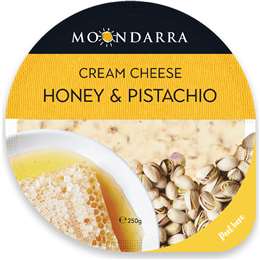 Moondarra Honey & Pistachio Cream Cheese 250g