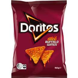 Doritos Corn Chips Spicy Buffalo Wings 150g