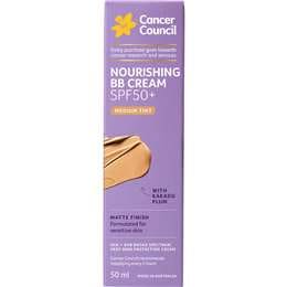 Cancer Council SPF 50+ Nourishing BB Cream Medium 50mL