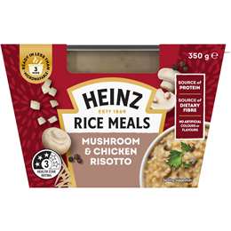 Heinz Rice Meals Chicken & Mushroom Risotto 350g