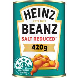 Heinz Baked Beans Salt Reduced 420g