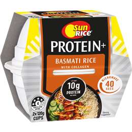Sunrice Protein Basmati Rice Cup 120g x 2 pack