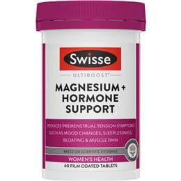 Swisse Magnesium + Hormone Support Tablets 60 pack