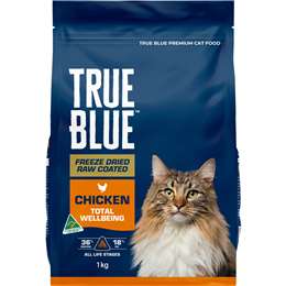 True Blue Freeze Dried Raw Coated Dry Cat Food Chicken 1kg