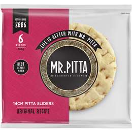 Mr. Pitta Original Sliders 360g 6 pack