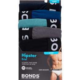 Bonds Mens Hipster Brief Size XXL Assorted 5 pack