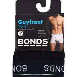 Bonds Mens Guyfront Trunk Size M Assorted each