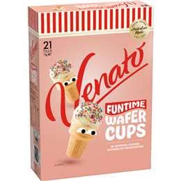 Venato Funtime Wafer Cups 21 pack