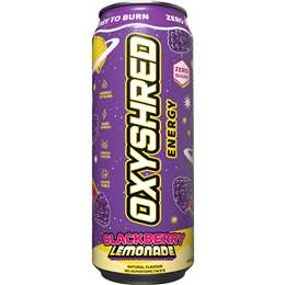 OxyShred Energy Drink Blackberry Lemonade 500mL