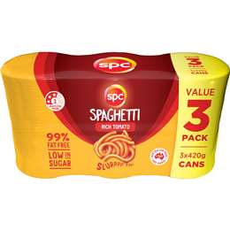 SPC Spaghetti Rich Tomato 420g x 3 pack