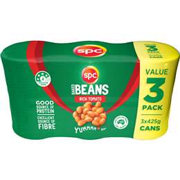 SPC Baked Beans Rich Tomato 425g x 3 pack