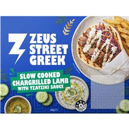 Zeus Street Greek Slow Cooked Chargrilled Lamb With Tzatziki Sauce 400g