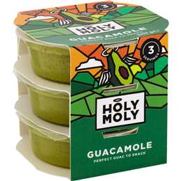Holy Moly Guacamole Dip 57g x 3 pack