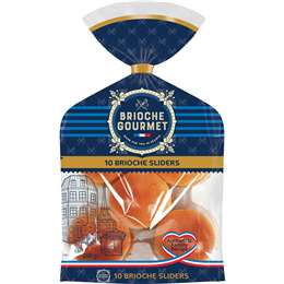 Brioche Gourmet Sliders 10 pack