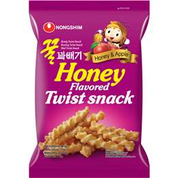 Nongshim Honey Flavoured Twist Snack 75g