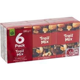 Woolworths Trail Mix 6 pack