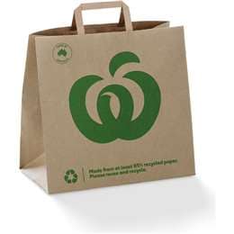 Woolworths Reusable Paper Shopping Bag each