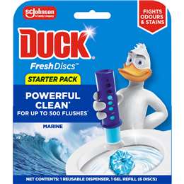 Duck Fresh Discs Toilet Cleaner Marine 36mL