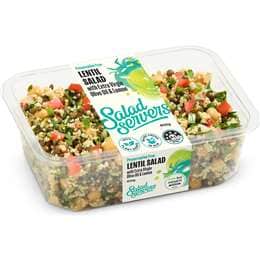 Salad Servers Lentil Salad With Extra Virgin Olive Oil & Lemon 600g