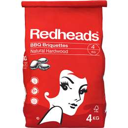 Redheads Classic Bbq Briquettes 4kg