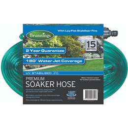 Brunnings Premium Soaker Hose 15m each