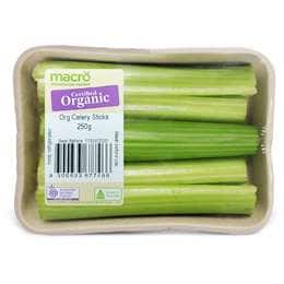 Macro Organic Celery Sticks 250g